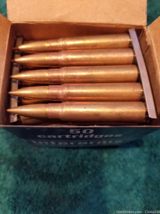 Interarms 7.65mmx53 Target Mauser Ammo 50CT (2 boxes Available)-img-2