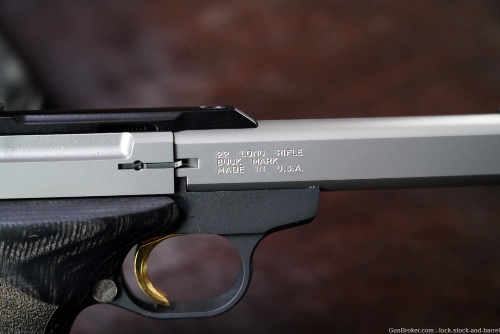 Browning Buck Mark Plus UDX Stainless .22 LR 5.5" Semi-Auto Pistol MFD 2022-img-9