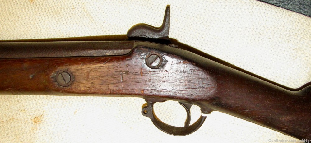 Scarce 1857 Dated Springfield Model 1855 Rifled Musket Civil War -img-8