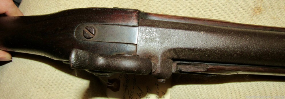 Scarce 1857 Dated Springfield Model 1855 Rifled Musket Civil War -img-6