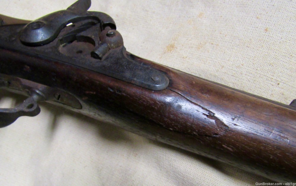 Scarce 1857 Dated Springfield Model 1855 Rifled Musket Civil War -img-12