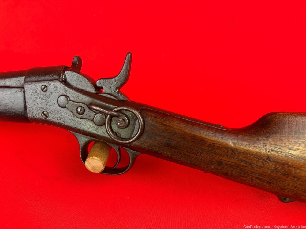 Remington M1871 Spanish Saddle Ring Carbine, .Black Powder Rifle-img-3