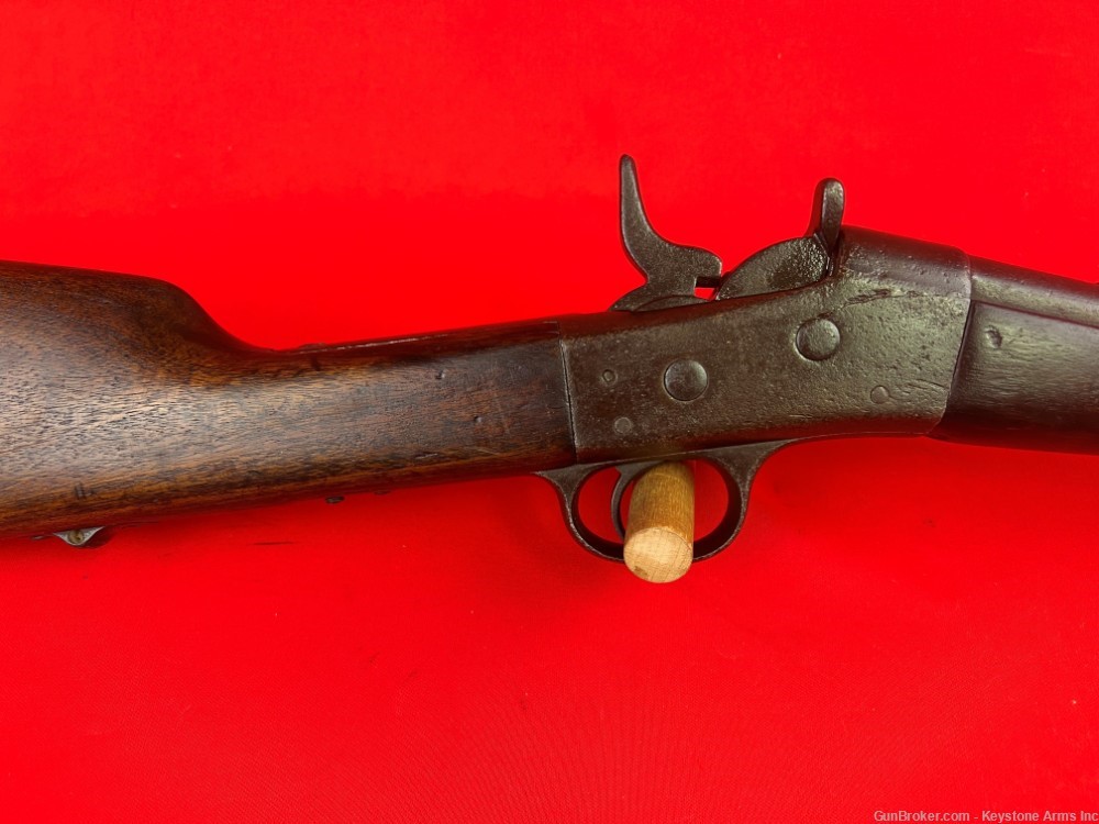Remington M1871 Spanish Saddle Ring Carbine, .Black Powder Rifle-img-6