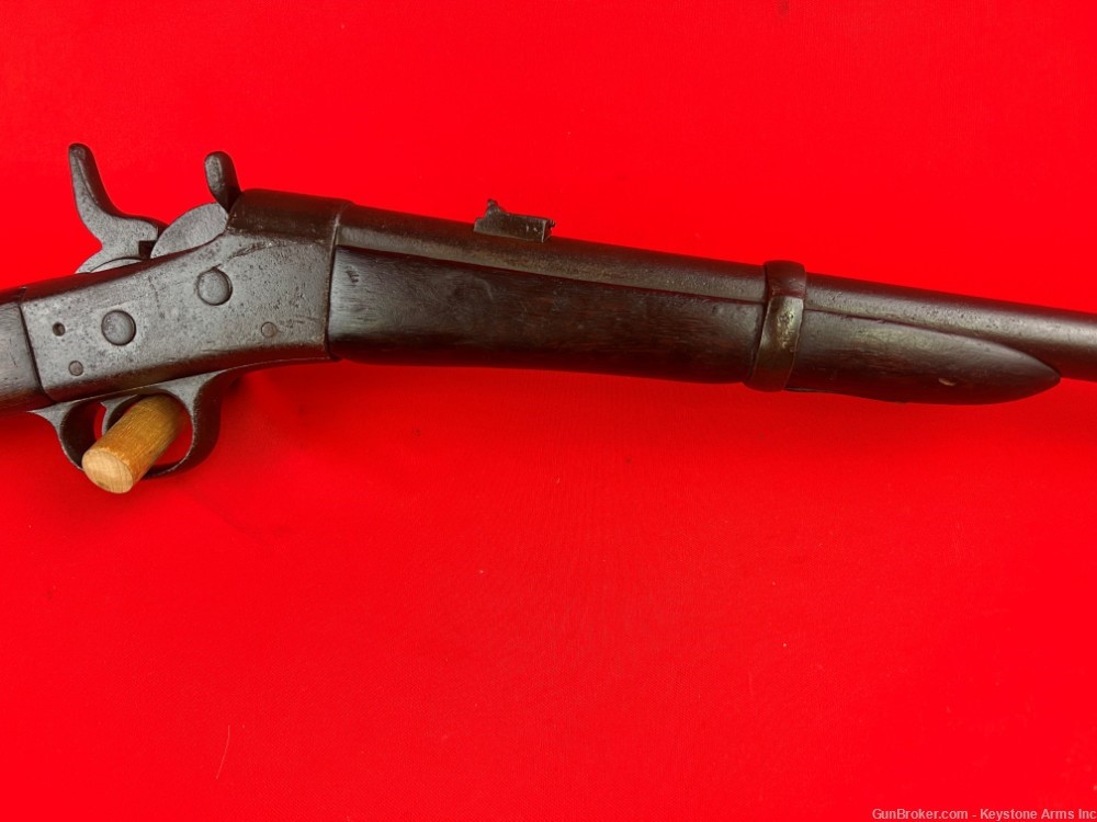 Remington M1871 Spanish Saddle Ring Carbine, .Black Powder Rifle-img-7