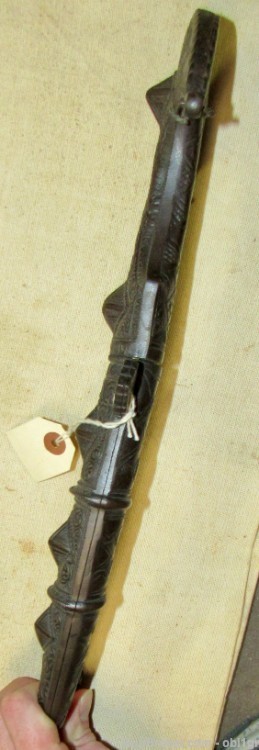 Very Ornate Moroccan Koumiya Arabic Bronze Dagger-img-16