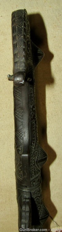 Very Ornate Moroccan Koumiya Arabic Bronze Dagger-img-8