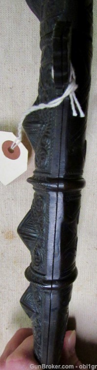 Very Ornate Moroccan Koumiya Arabic Bronze Dagger-img-18