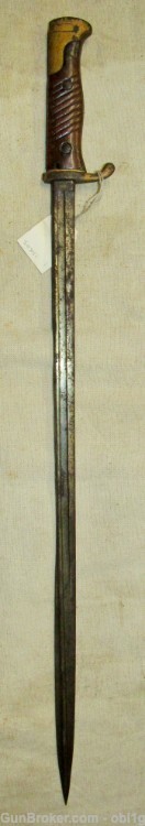Pre-WWI Imperial German GEW98 Long Quillback Mauser Bayonet Simson 1903-img-3