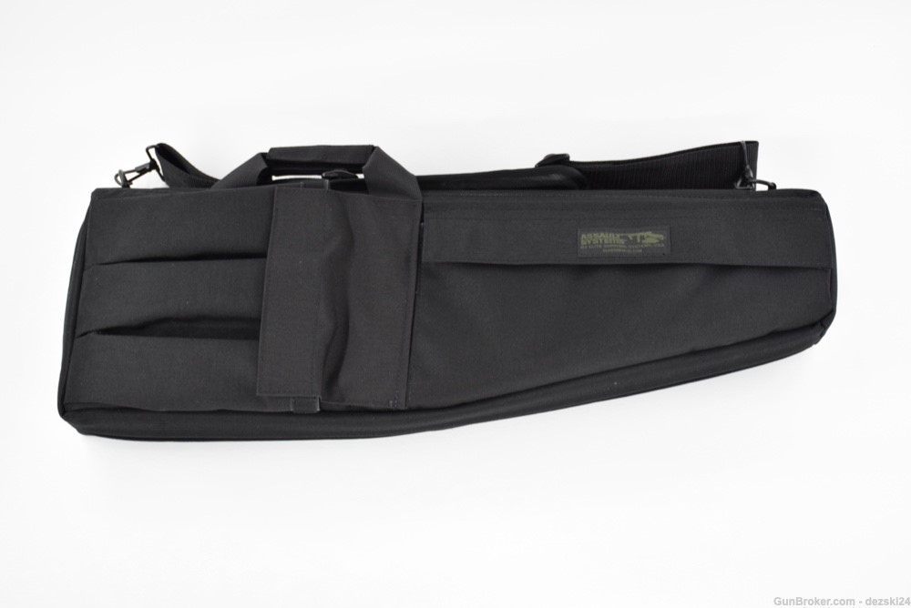 FNH FN PS90/P90 PADDED RIFLE CASE 5.7 X 28MM 27" WITH MAGAZINE POUCHES NEW-img-0