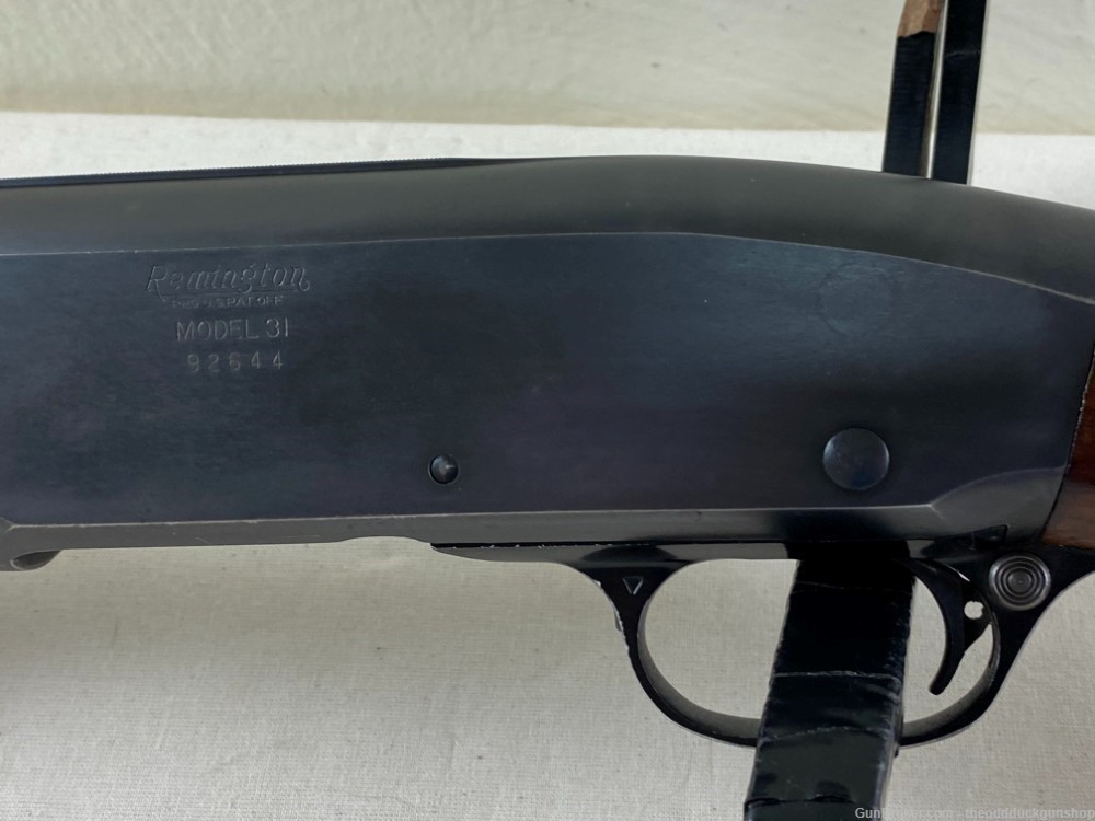 Remington Model 31 12 Ga 28" beavertail style forend-img-4