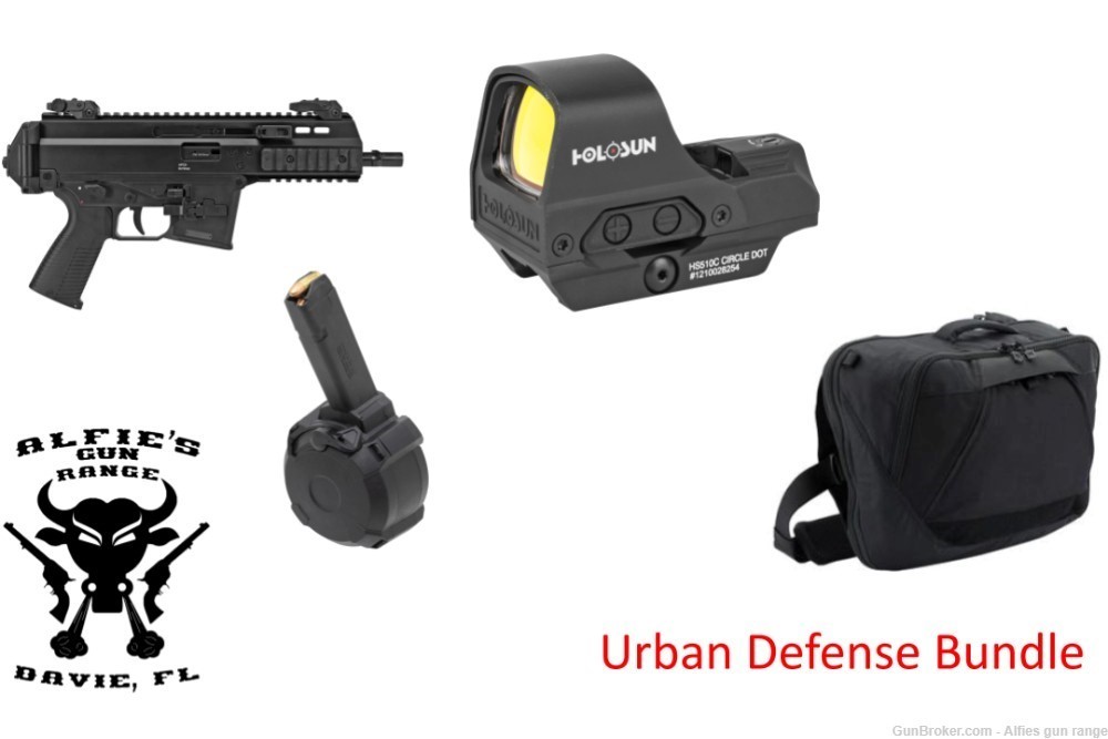 B&T APC9 PRO-G 9mm Pistol w/Glock Lower Urban Defense Package-img-0