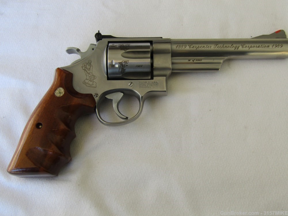 Smith & Wesson 629-3 Carpenter Technology Commemorative, .44 Magnum, 6" Brl-img-2