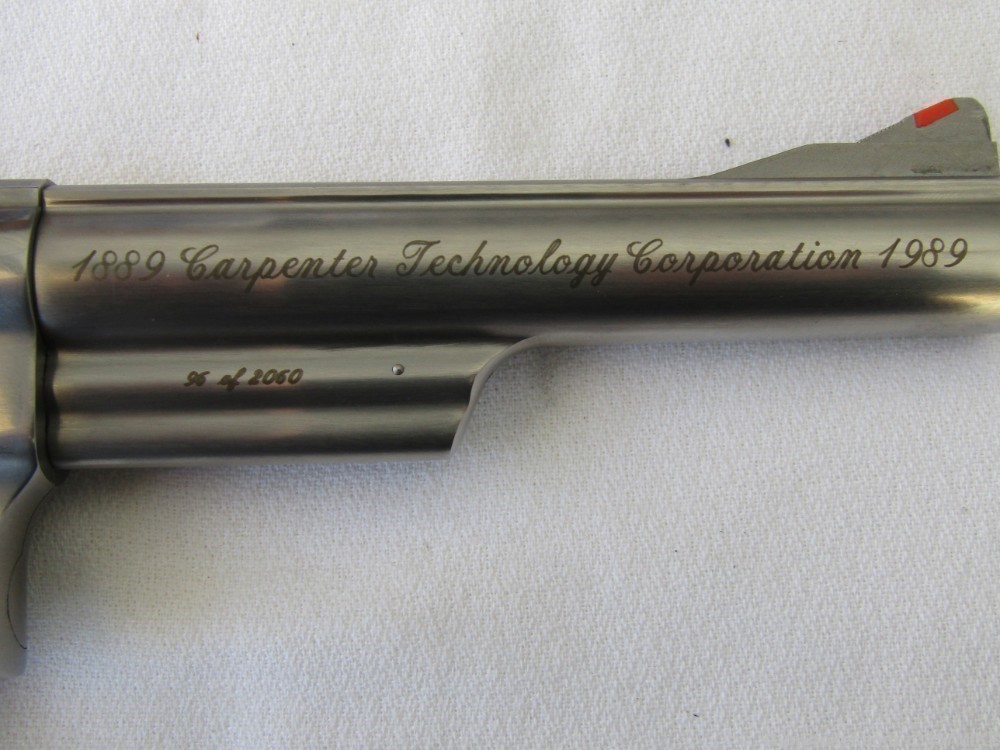 Smith & Wesson 629-3 Carpenter Technology Commemorative, .44 Magnum, 6" Brl-img-4