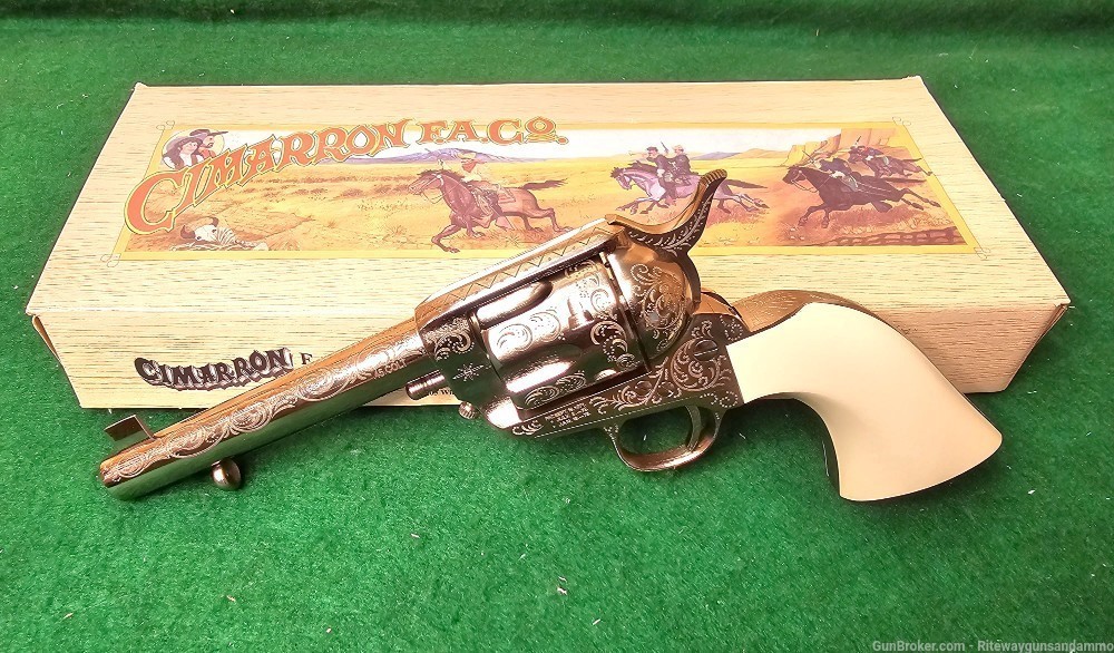 Bat Masterson Laser Engraved Frontier 5.5" .45 Colt -img-4