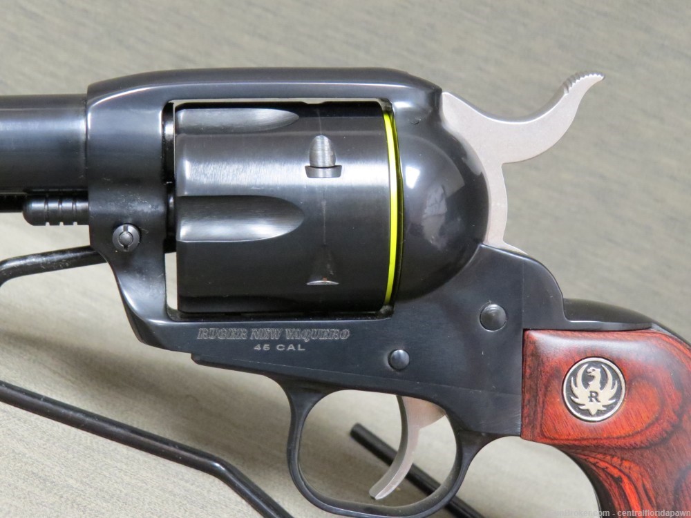 Ruger Vaquero .45 LC SA Revolver Blued  5.5" 5101 05101-img-2