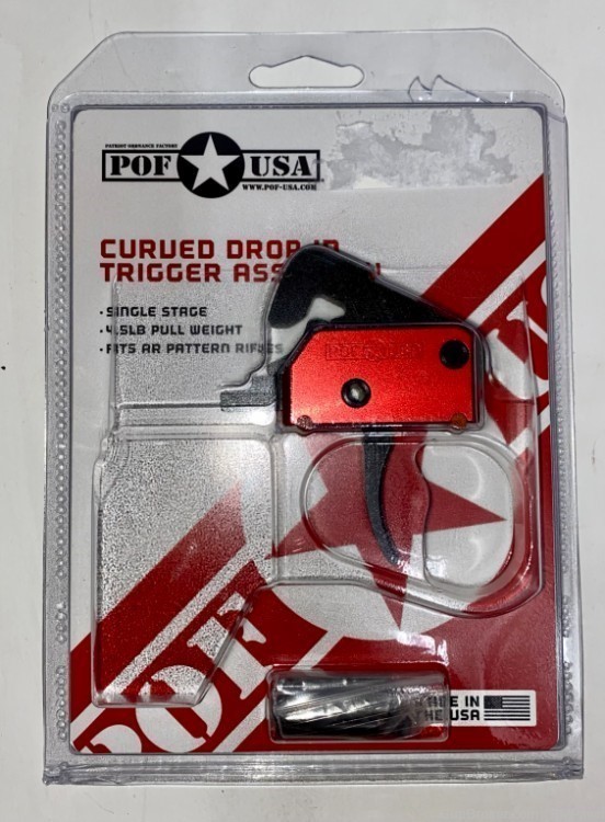 Brand New! Patriot Ordnance Factory Curved Drop-In Trigger  -img-0