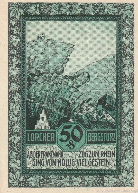 Weimar Germany Notgeld Emergency Currency, 50 Pfennings-img-1