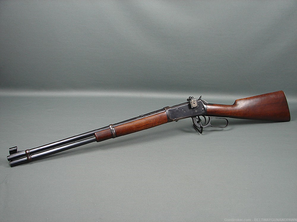 Winchester 94 32Spl 20" w/Lyman Peep Sight Late 30s Mfg-img-1