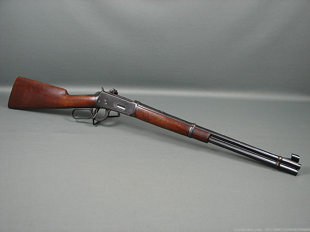 Winchester 94 32Spl 20" w/Lyman Peep Sight Late 30s Mfg-img-0