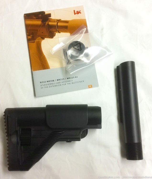 Heckler & Koch G28 Black Stock Kit -img-0