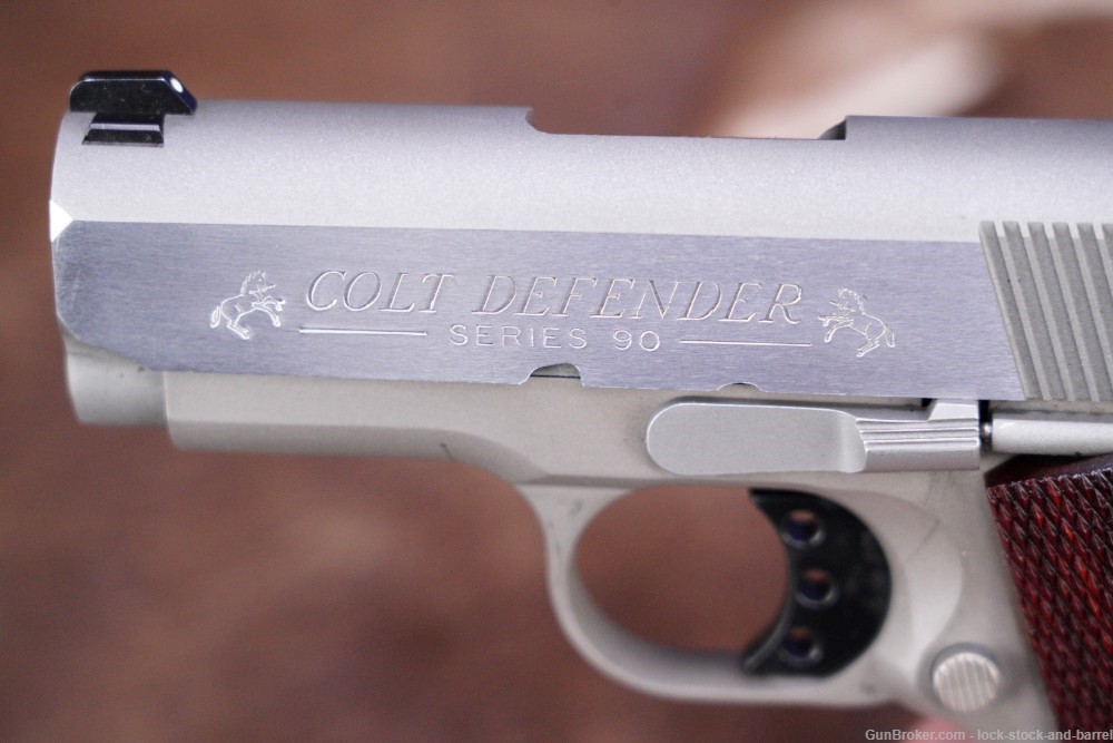 Colt Defender Lightweight Series '90 .40 S&W 3" 1911 Pistol 1998 NO CA-img-10