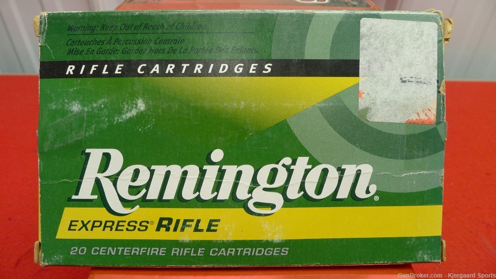 375 RUM Remington Express Rifle 270gr Hornady Soft Point 20rd-img-1