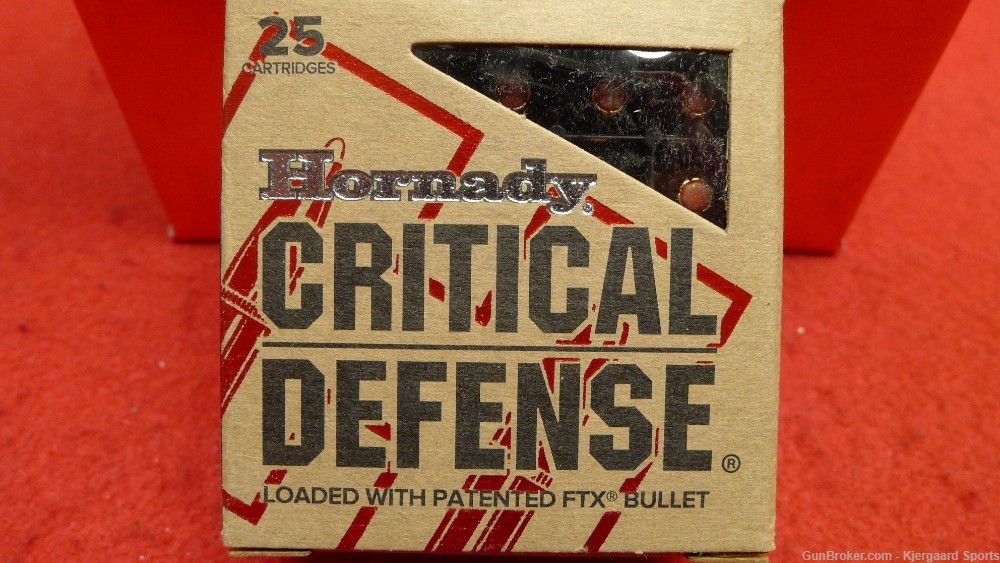 32 ACP Hornady Critical Defense 60gr FTX 25rd-img-1
