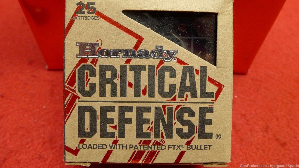 25 Auto Hornady Critical Defense 35gr FTX 25rd-img-1