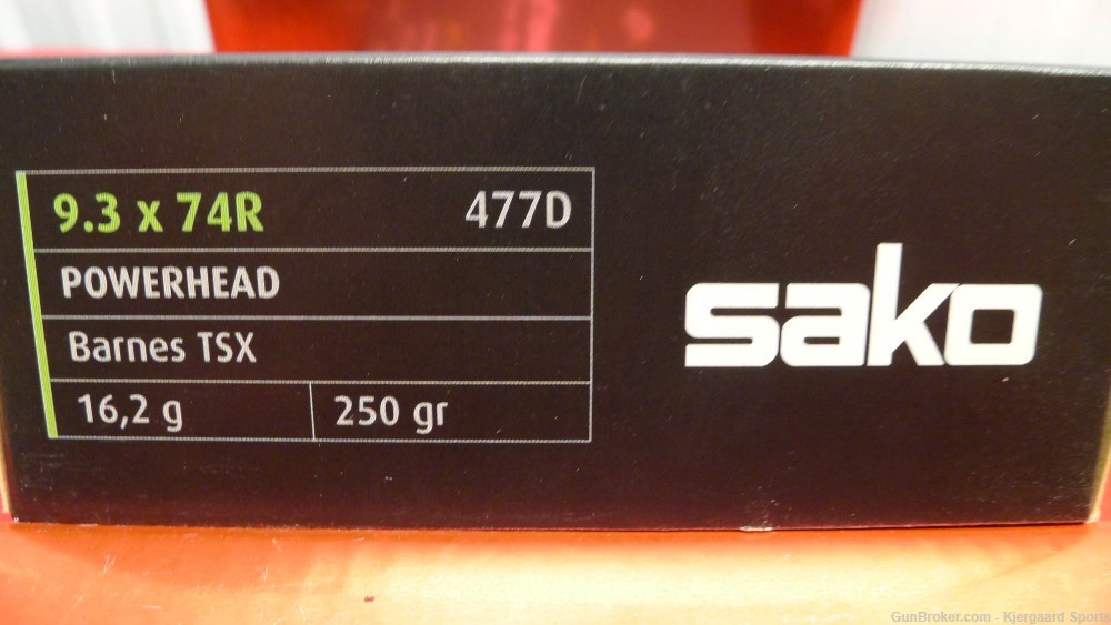 9.3x74R Sako Powerhead 250gr Barnes TSX 10rd-img-0