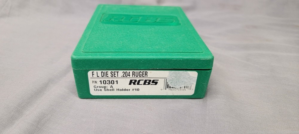 RCBS 204 Ruger Full Length Dies-img-0