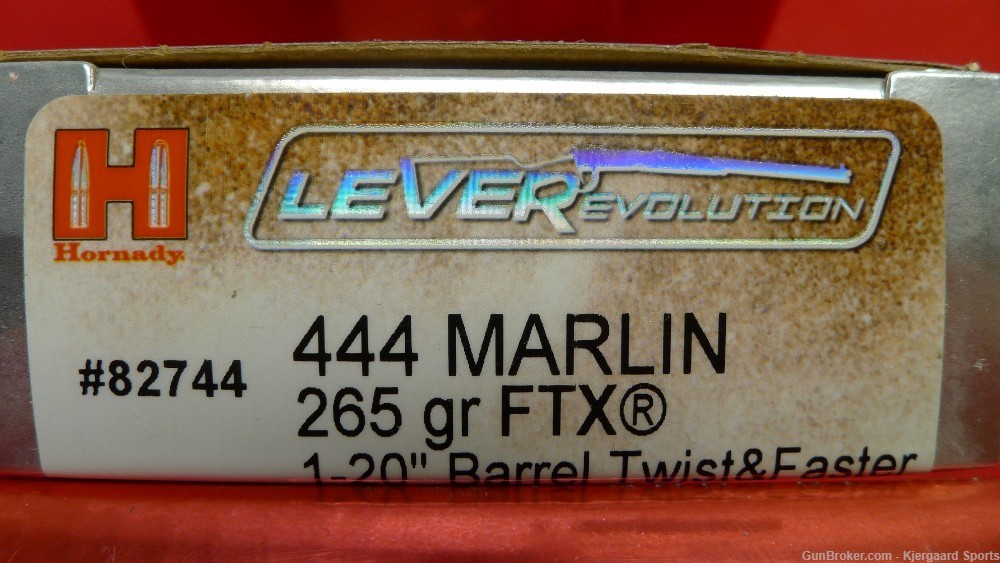 444 Marlin Hornady Leverevolution 265gr FTX 20rd-img-0