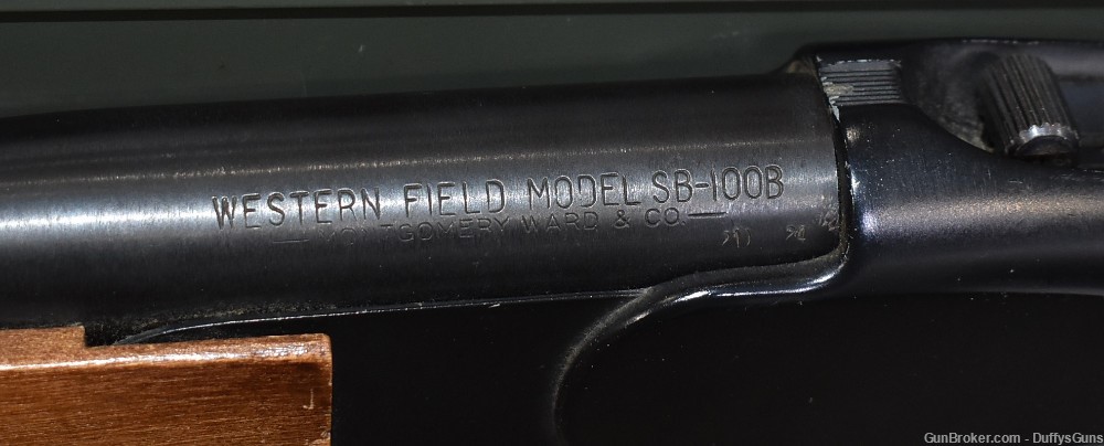 Western Field Model SB-100B 20ga Shotgun-img-5