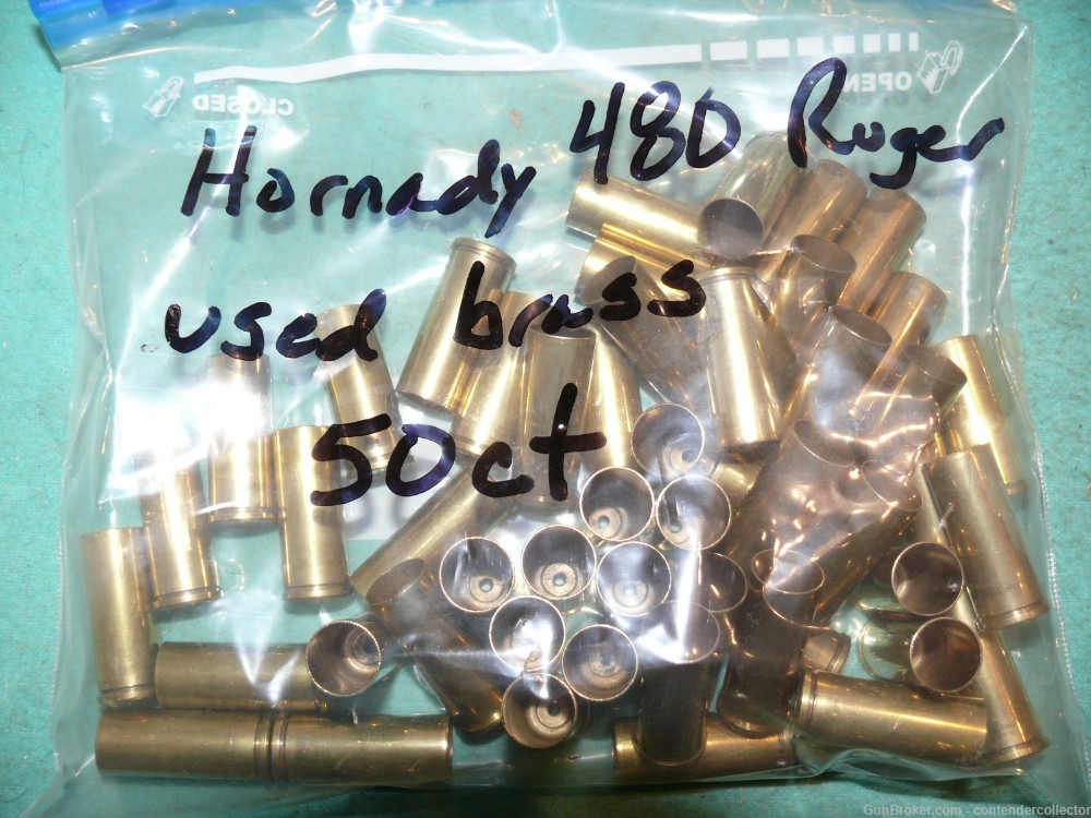 Hornady 480 Ruger Brass 50 ct-img-0