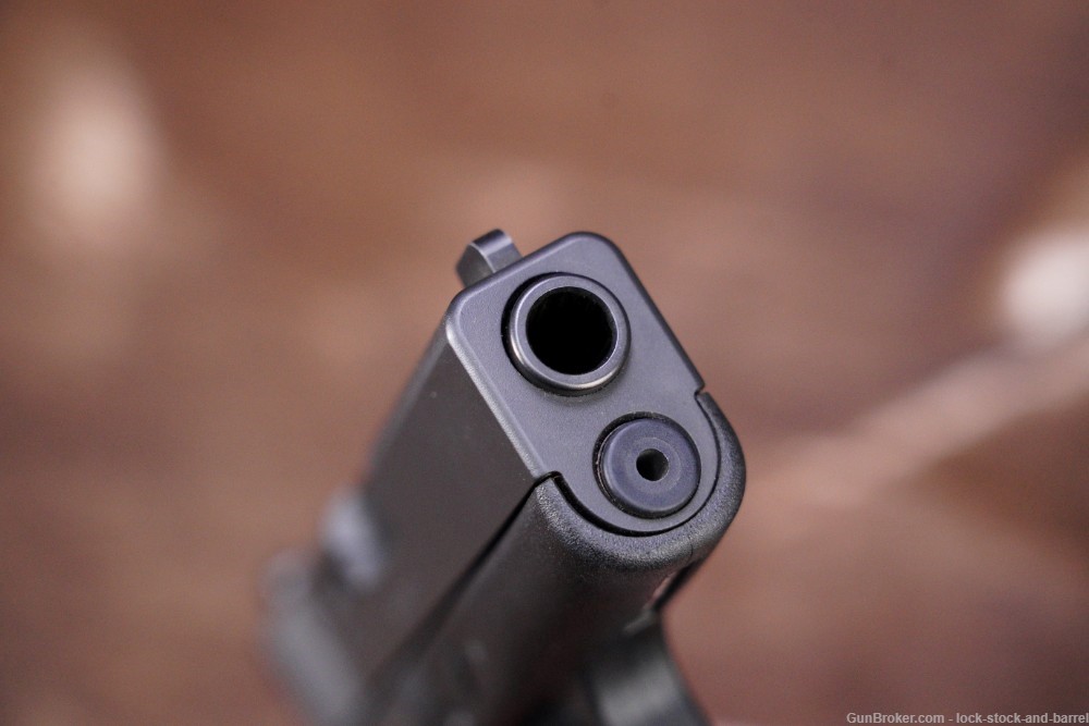 Glock 43 G43 Slimline 9mm Striker Fired Semi Auto Pistol, Modern-img-16