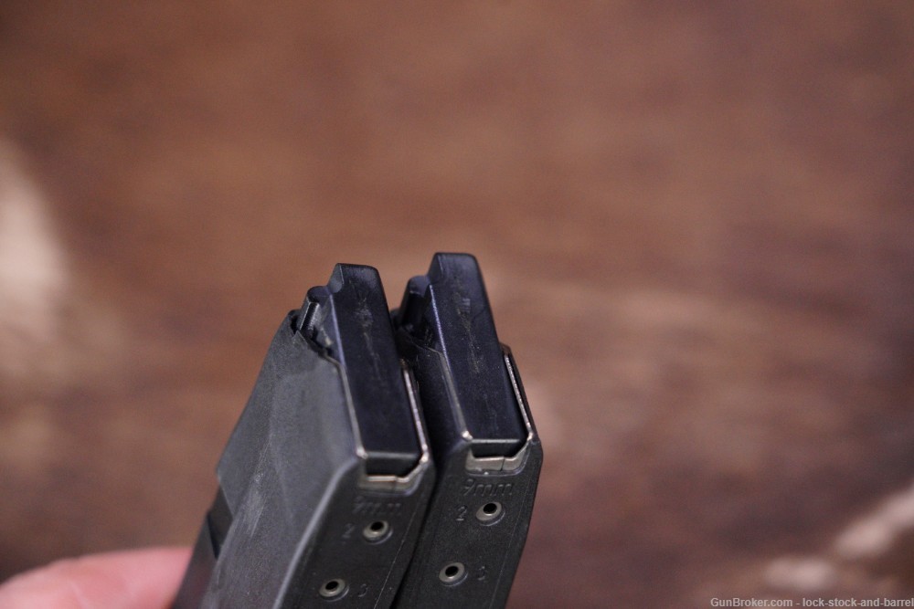 Glock 43 G43 Slimline 9mm Striker Fired Semi Auto Pistol, Modern-img-19