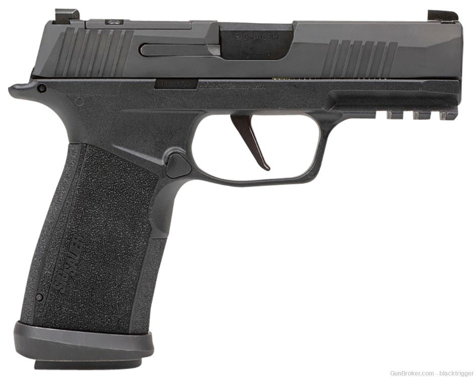 Sig 365XCA9TACOPS P365-XMACRO TACOPS Compact 9mm 17+1 3.7" Black OR 4 Mags-img-1