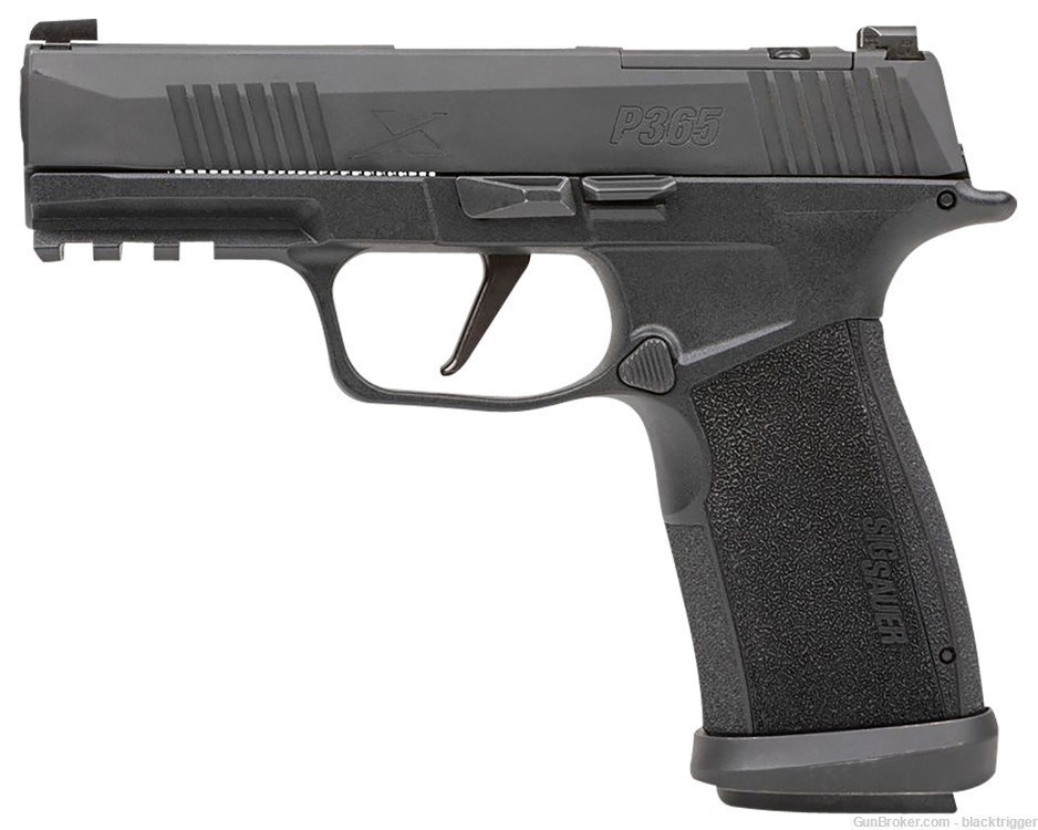 Sig 365XCA9TACOPS P365-XMACRO TACOPS Compact 9mm 17+1 3.7" Black OR 4 Mags-img-2
