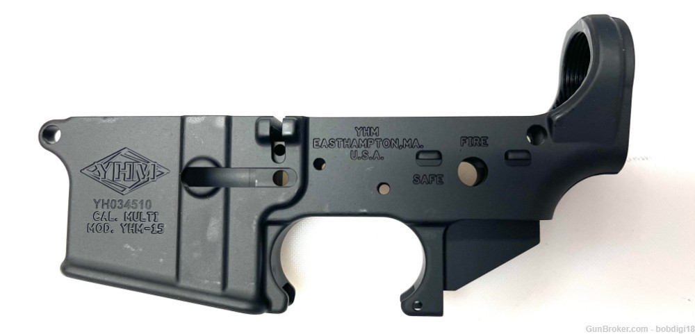 Yankee Hill 125 Stripped Lower Receiver AR-15 Multi Cal-img-0