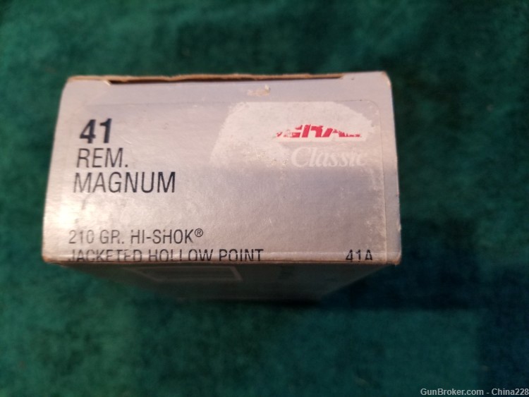 Federal Classic .41 Rem Magnum 210 Gr. HI-SHOK JHP-img-1