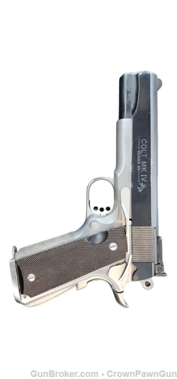 1911 Colt Combat Elite MK IV Series 80 Pistol .45 ACP-img-1