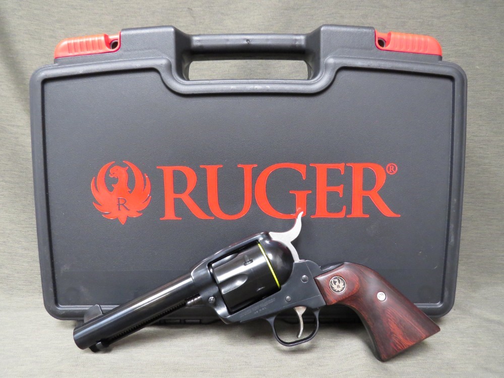 Ruger Vaquero .45 LC SA Revolver Blued 4.62" 5102 05102-img-0