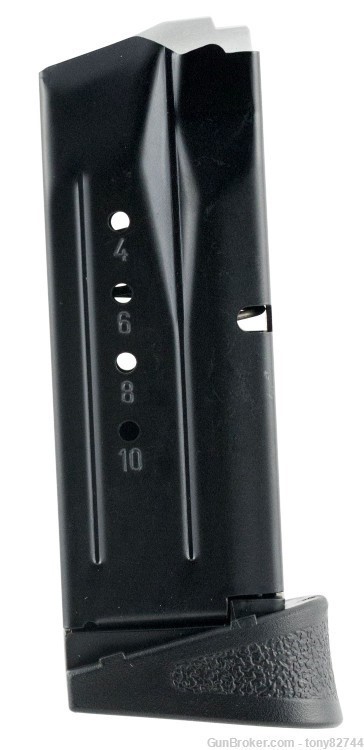 Smith & Wesson M&P9 Compact 9MM 10 Round Magazine w/Finger Rest (19463)-img-0