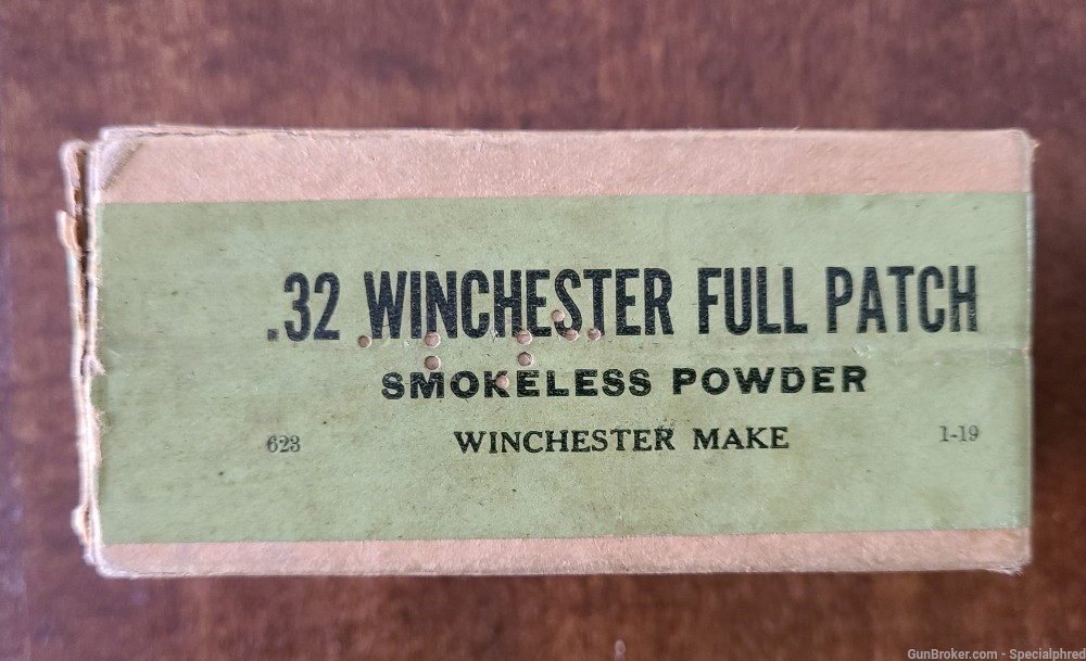 Winchester Repeating Arms .32 Winchester Smokeless Full Patch-img-1
