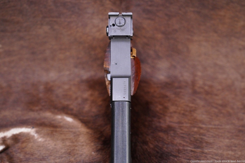 High Standard Supermatic Trophy Military ML Series .22 LR 5.5" Pistol, 1981-img-8