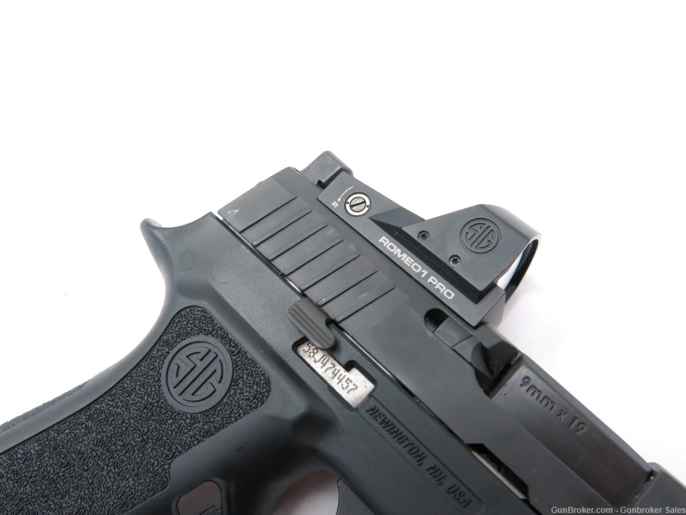 Sig Sauer P320 X-Compact 3.6" 9mm Semi-Auto Pistol w/ Optic, 2 Magazines-img-15