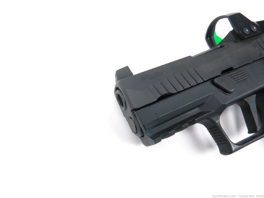 Sig Sauer P320 X-Compact 3.6" 9mm Semi-Auto Pistol w/ Optic, 2 Magazines-img-1
