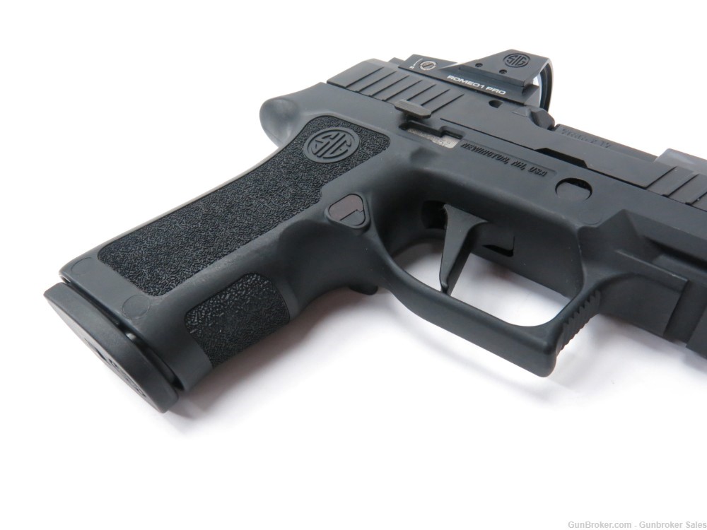 Sig Sauer P320 X-Compact 3.6" 9mm Semi-Auto Pistol w/ Optic, 2 Magazines-img-16