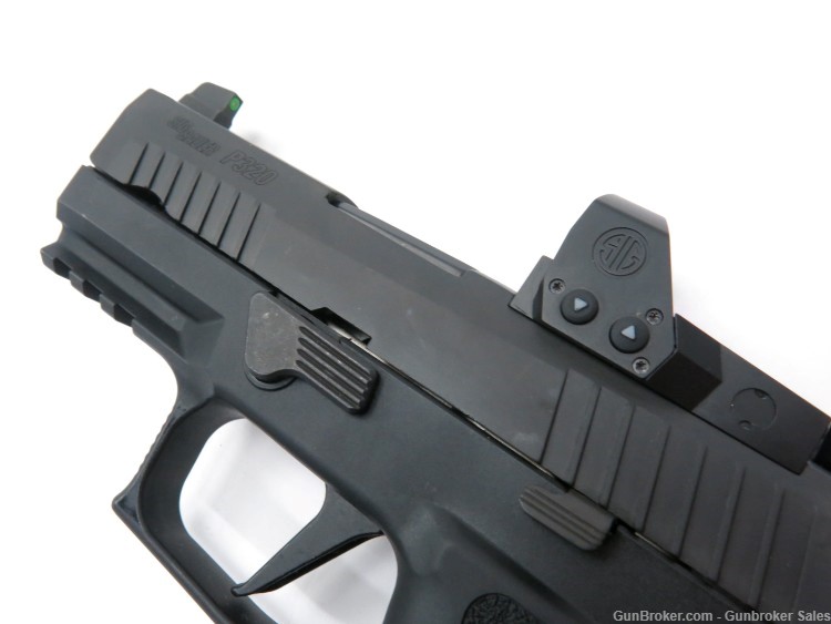 Sig Sauer P320 X-Compact 3.6" 9mm Semi-Auto Pistol w/ Optic, 2 Magazines-img-3