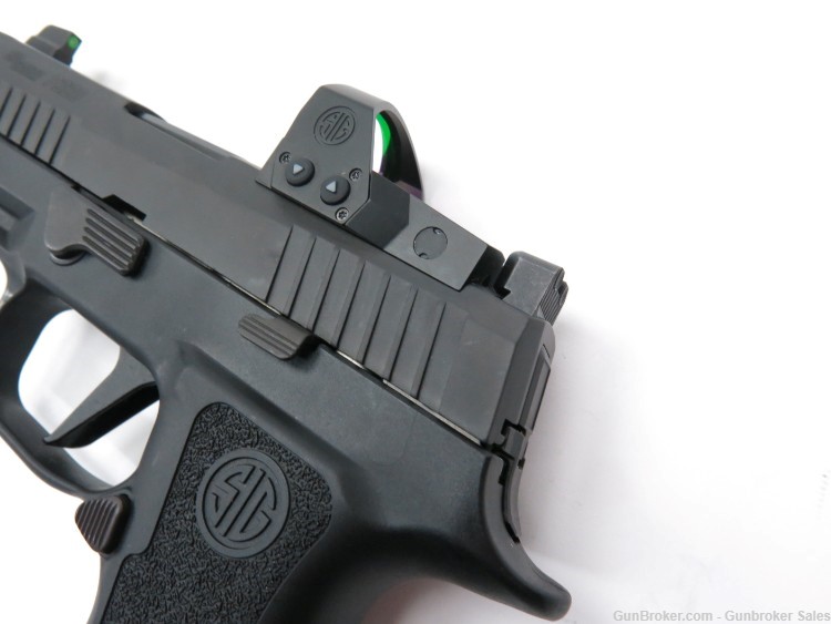 Sig Sauer P320 X-Compact 3.6" 9mm Semi-Auto Pistol w/ Optic, 2 Magazines-img-4