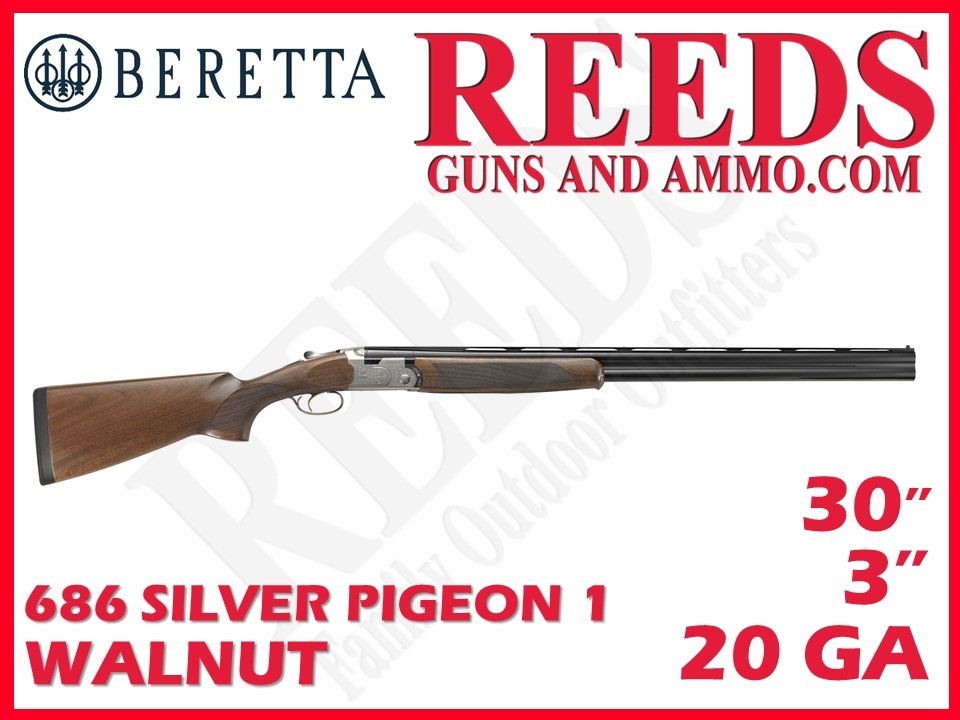 Beretta 686 Silver Pigeon I Walnut 20 Ga 3in 30in J686FK0-img-0